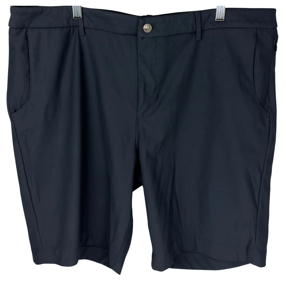 Lot of 2 Johnnie-O Cross Country Mens Size 40 Shorts Navy Black JMSH1700 Golf